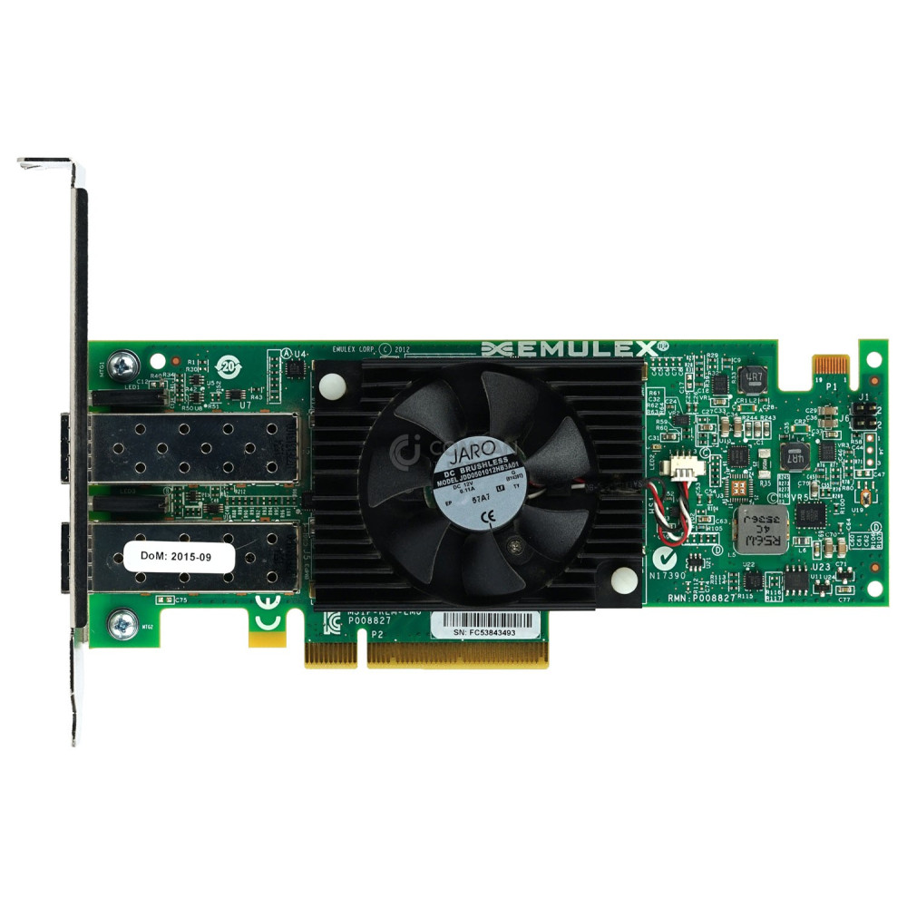 2PF2N DELL EMULEX DUAL PORT 10GB ETHERNET PCIE NETWORK ADAPTER